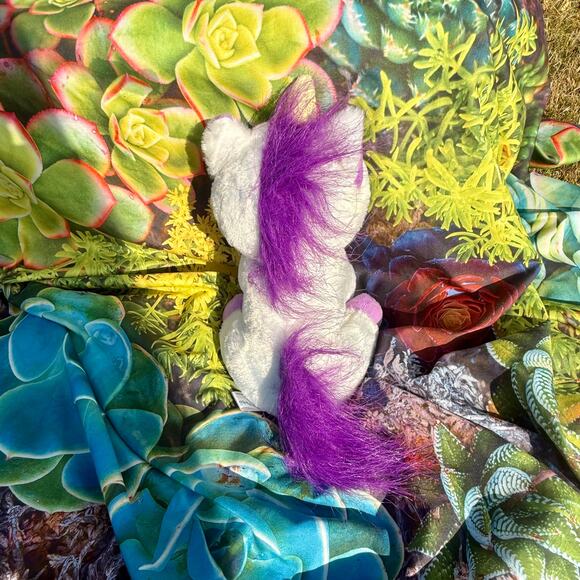 EUC Glenda Glitterpoop Feisty Pets Plush Toy Rare Collector's Edition - Picture 5 of 6